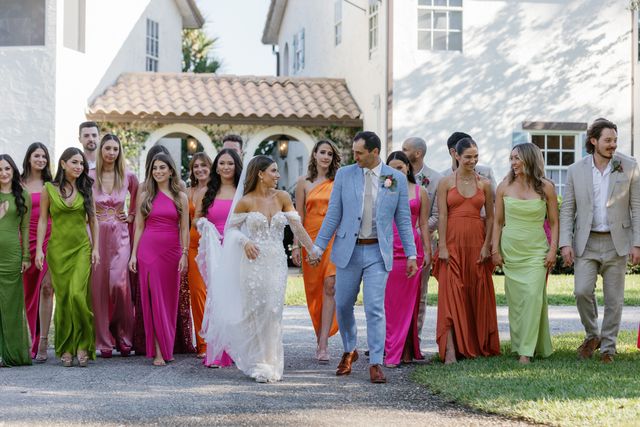 Featured photo from A Romantic Barn-Style Wedding for Lindsay and Aaron at The White Trail Social and Garden Club in Jupiter, Florida
