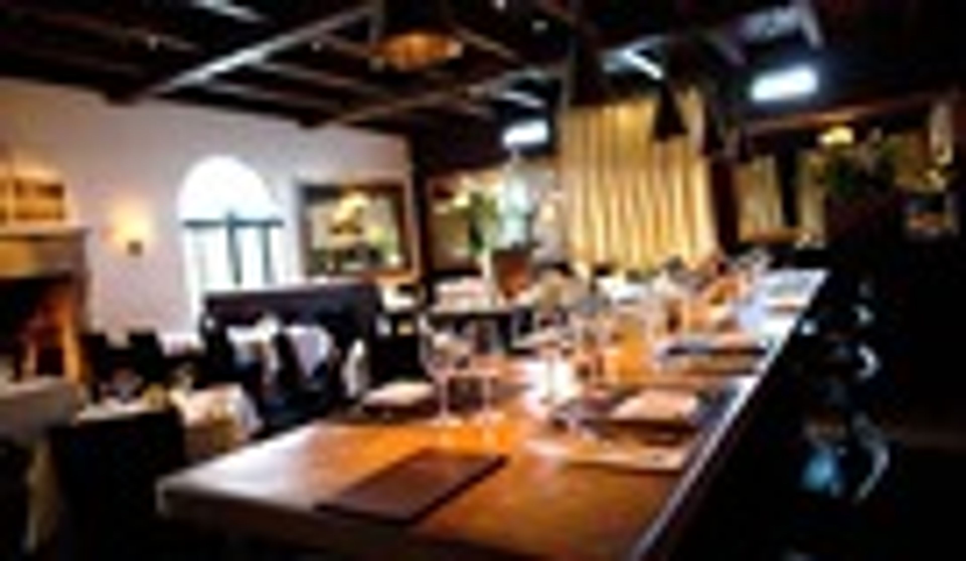 The Gold Room, an event space at Wine Cask
