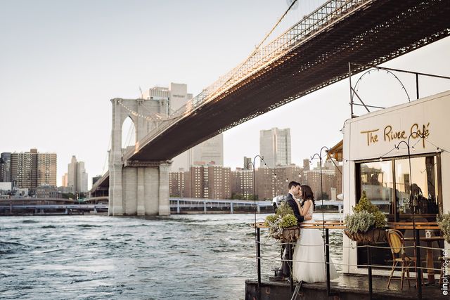 Featured photo from A Romantic Waterfront Wedding at River Cafe, Under the Iconic Brooklyn Bridge