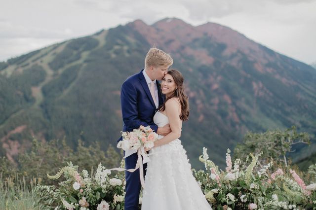 Featured photo from Mountain Top Aspen Wedding