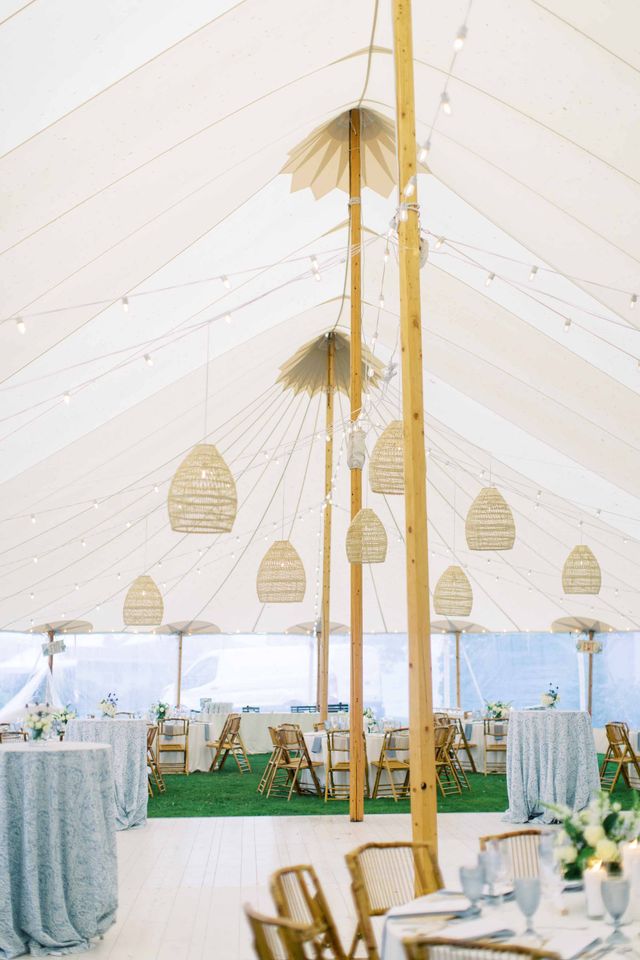 Featured photo from Massachusetts Coastal Tented Wedding
