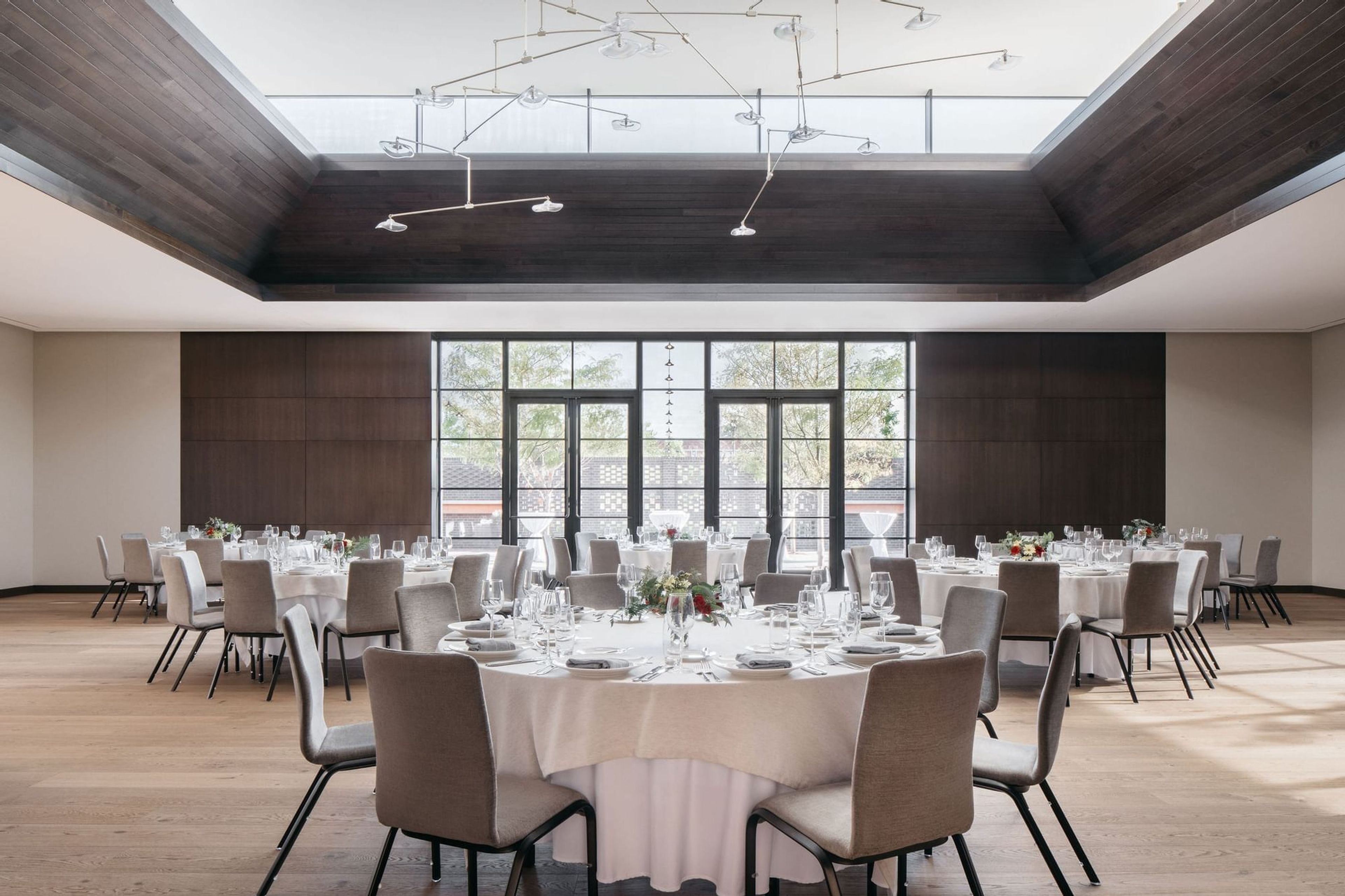 Winter Garden, an event space at The Study at University of Chicago