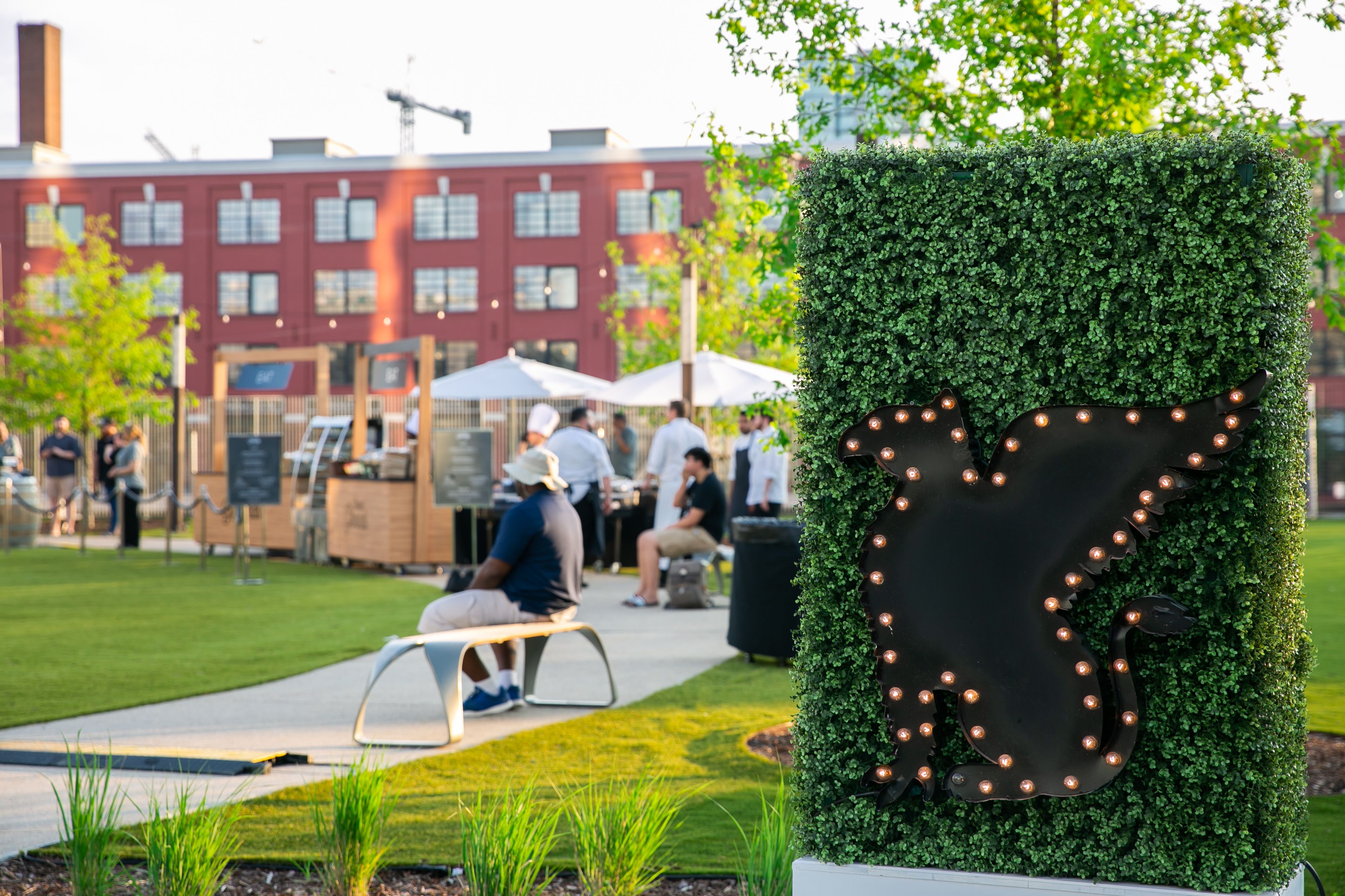 The Green at JW, an event space at JW Marriott Nashville