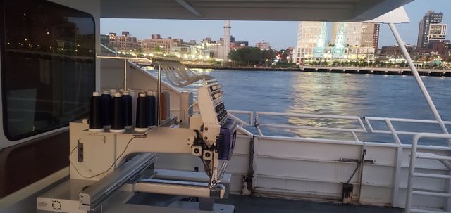 Featured photo from Embroidery on a Sunset Boat Cruise