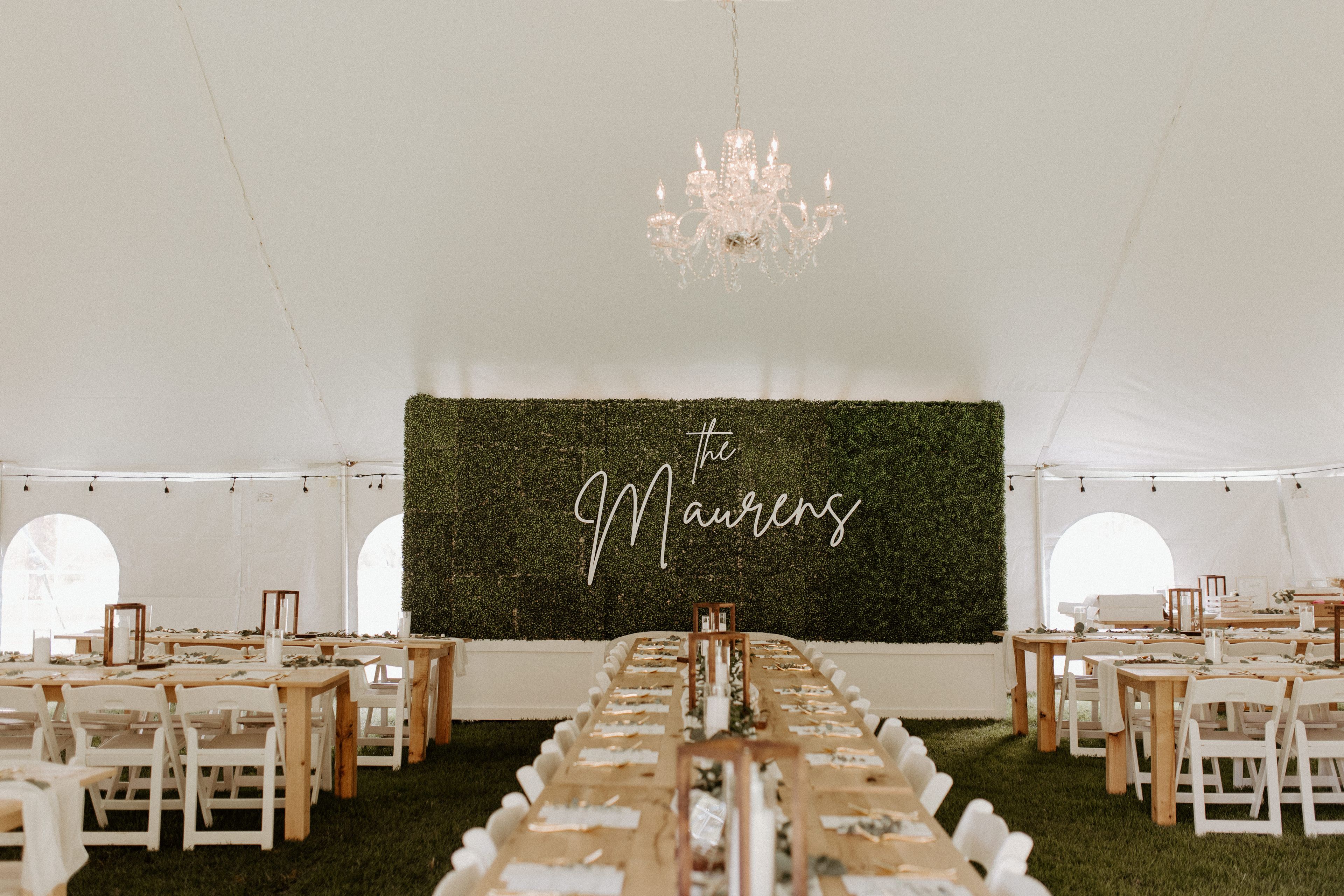 Reception and Ceremony, an event space at Northern Oaks Events