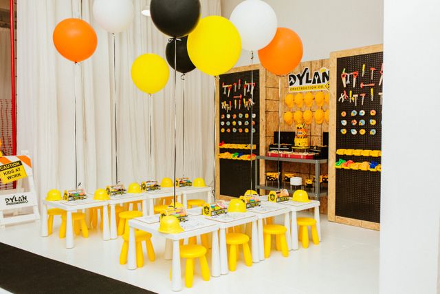 Featured photo from Construction Theme Kids Birthday in New York