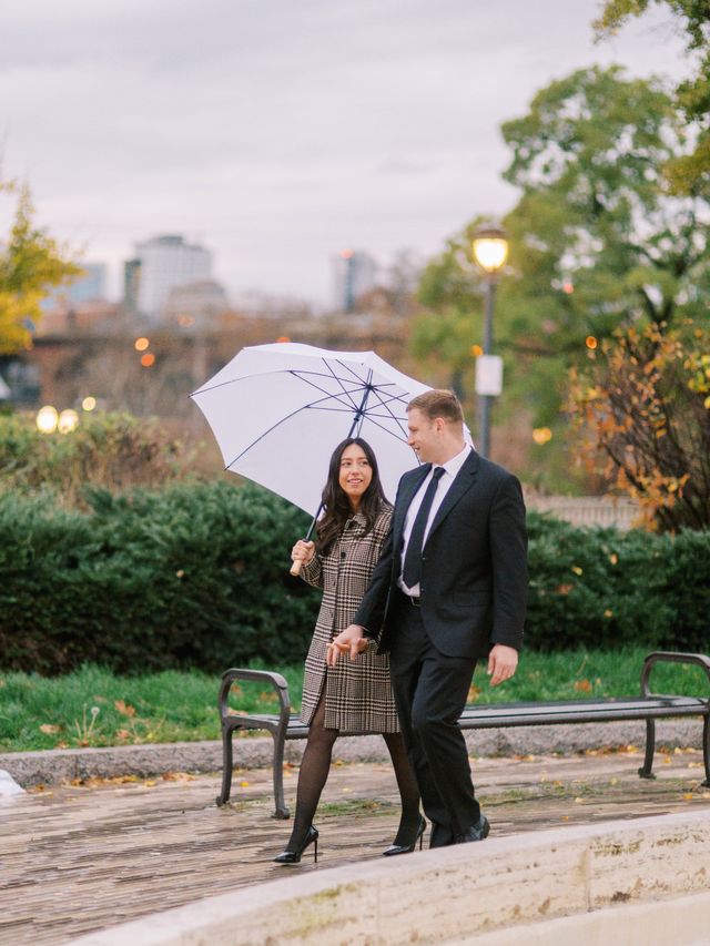 Featured photo from Sophia & Scott’s Engagement Session in Philadelphia