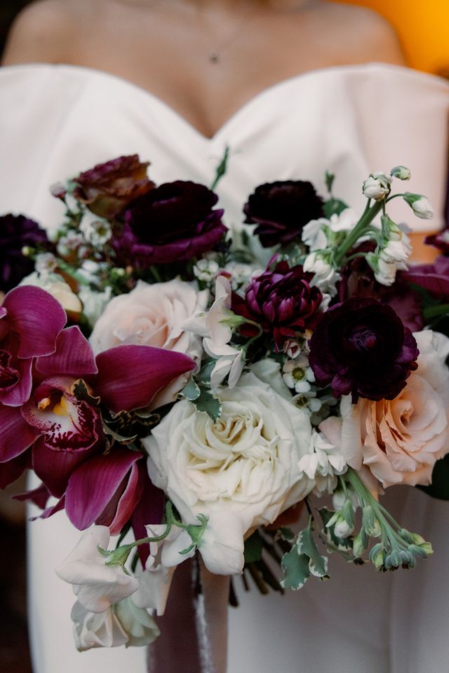 Featured photo from Elegant Plum & Ivory Wedding at The Hacienda | Santa Ana