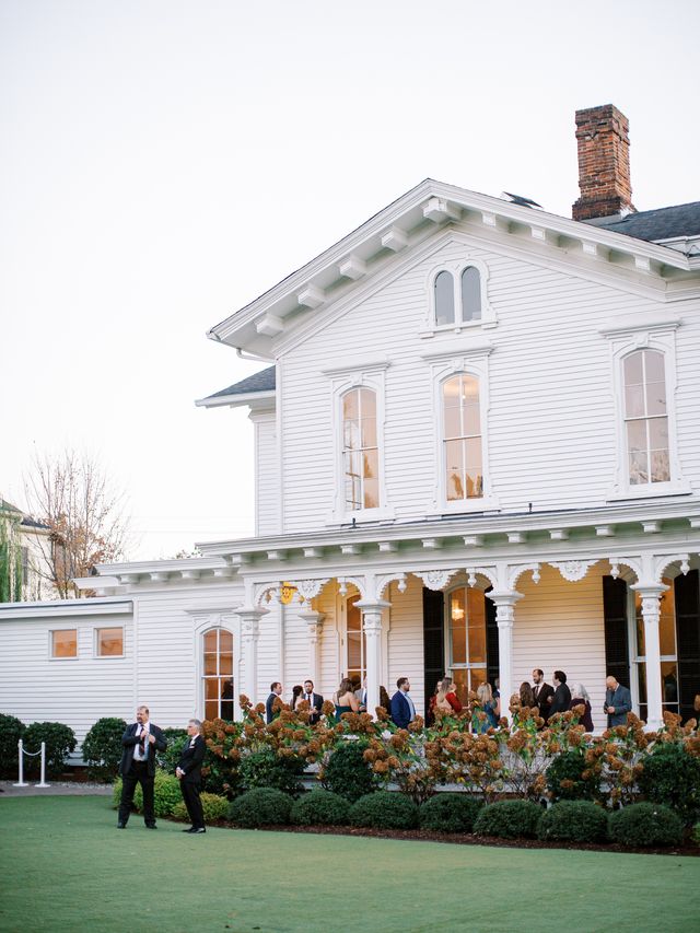 Featured photo from Kelly & Zach's Ethereal Winter Wedding at The Merrimon Wynne House in Raleigh, North Carolina
