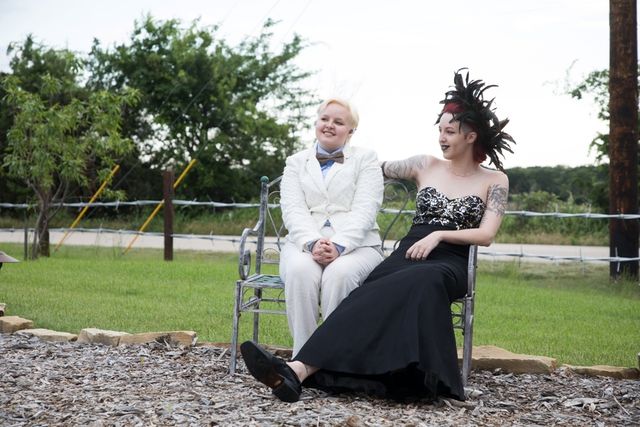 Featured photo from Non-Binary Good Omens Themed Elopement