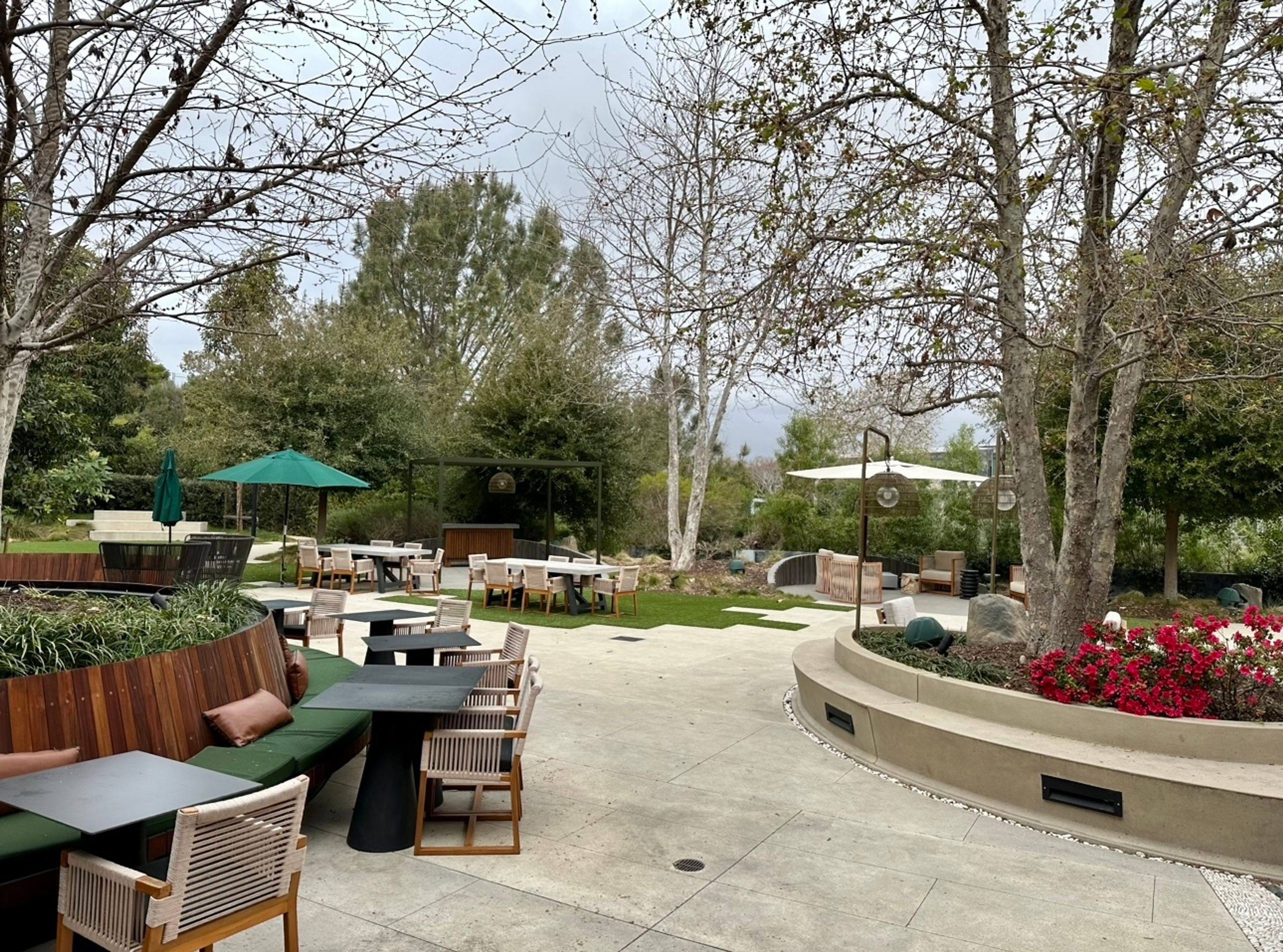 Back Patio, an event space at Copa Vida at Torrey Ridge
