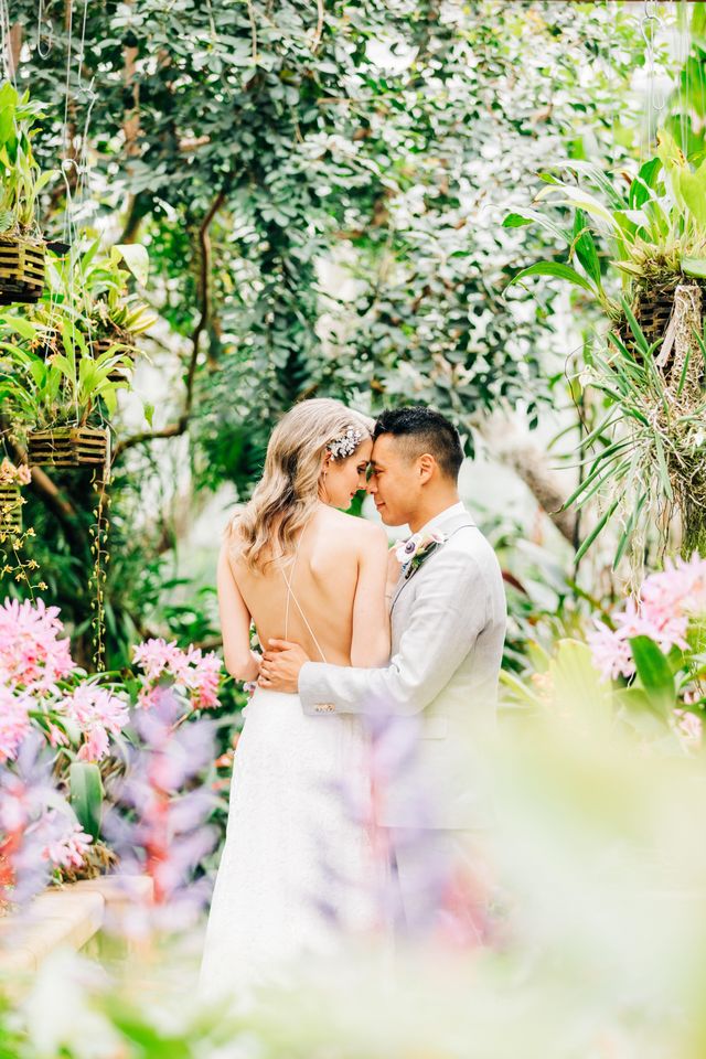 Featured photo from Spring Atlanta Botanical Garden Wedding