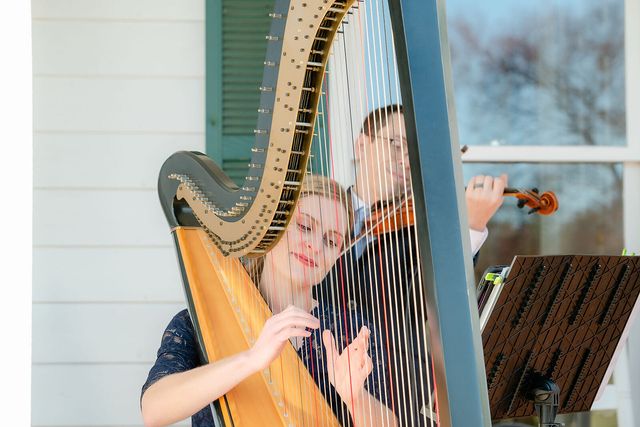 Featured photo from Sanctuary Estate Harp and Violin Duo