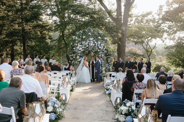 Featured photo from Stunning Blue & White Wedding at The Monte Bello Estate in Lemont, Illinois