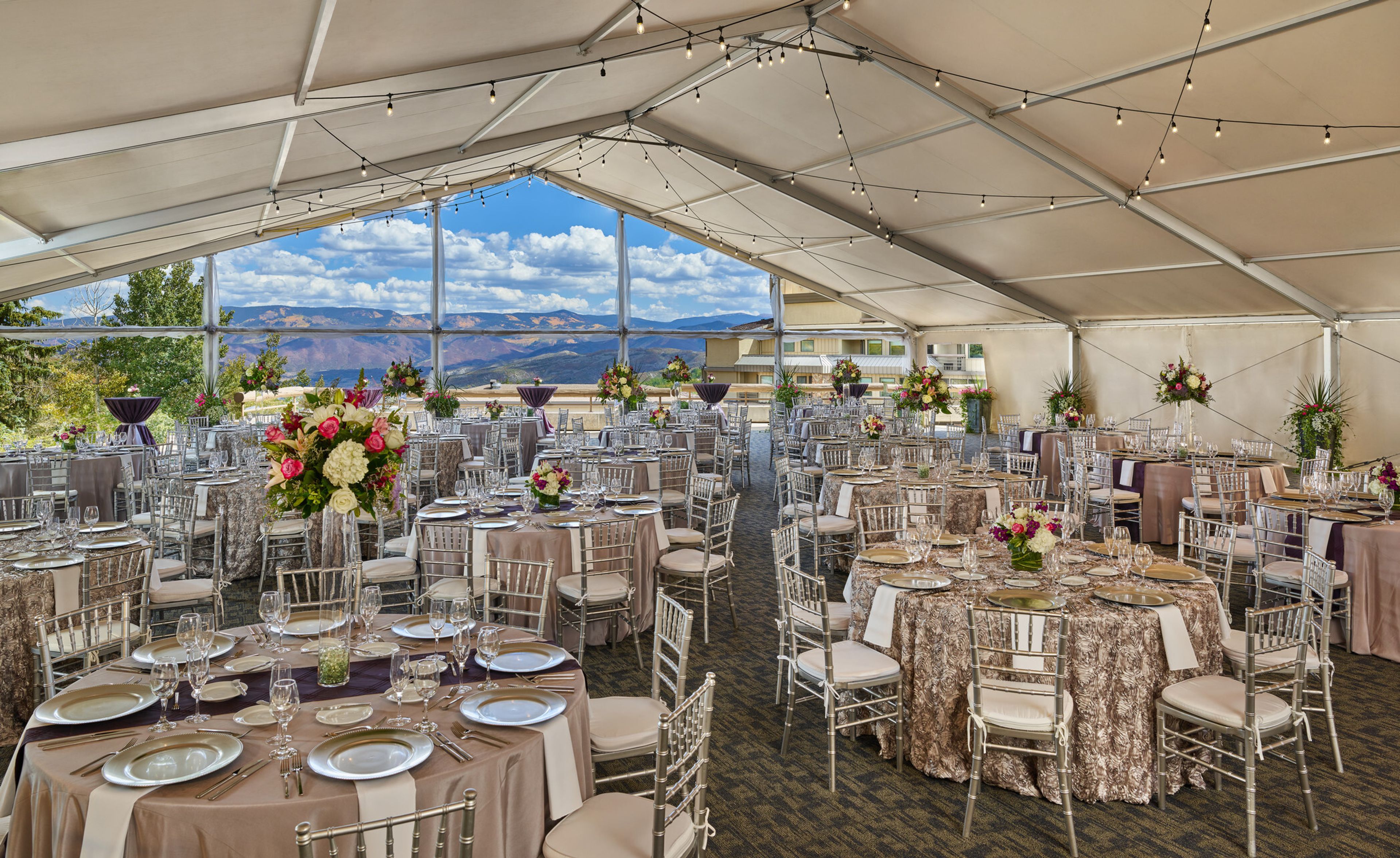 Rooftop Terrace, an event space at Viewline Resort Snowmass, Autograph Collection