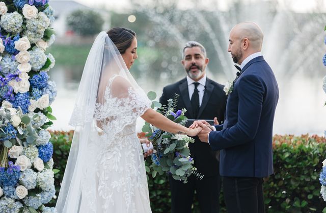 Featured photo from See This Bright Winter Wedding Sparkle with Elegance at Vista Lago Ballroom