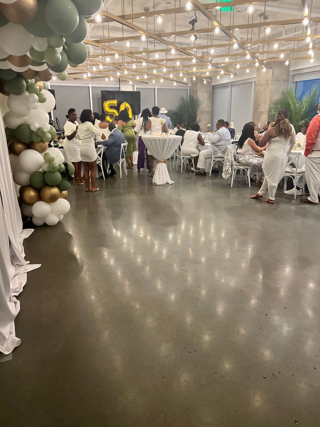 Featured photo from Monochromatic 50th Birthday Party in Charleston, South Carolina