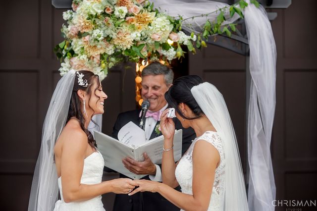Featured photo from Karli and Christina's Romantic Vineyard Wedding