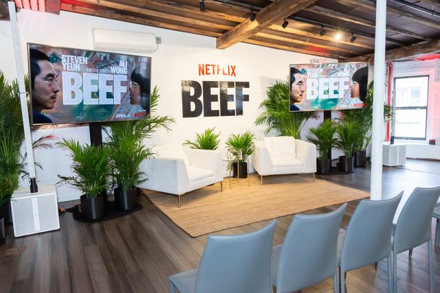 Featured photo from Netflix's "Beef" Pop Up and Installation at Triangle Loft in New York, New York