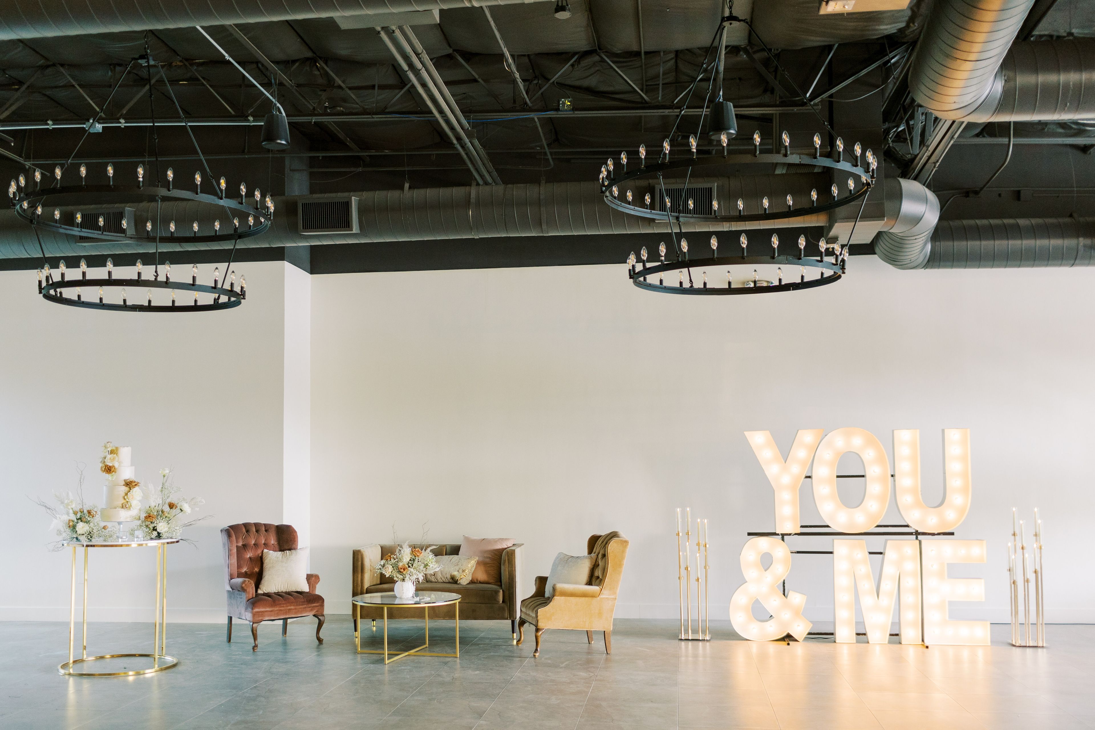 Indoor Reception Space, an event space at Dolce Events AZ