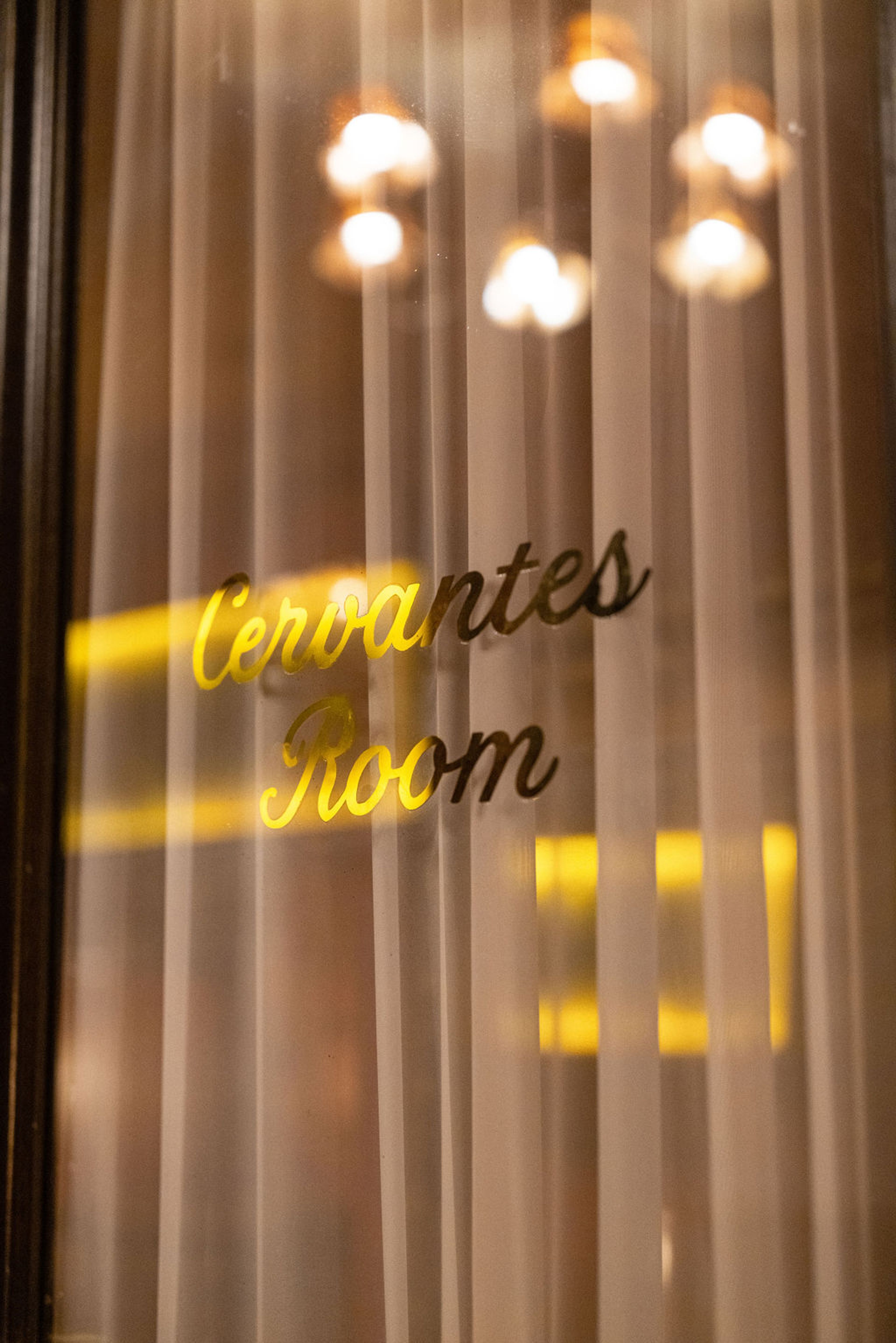 The Cervantes Room, an event space at Hotel Chelsea