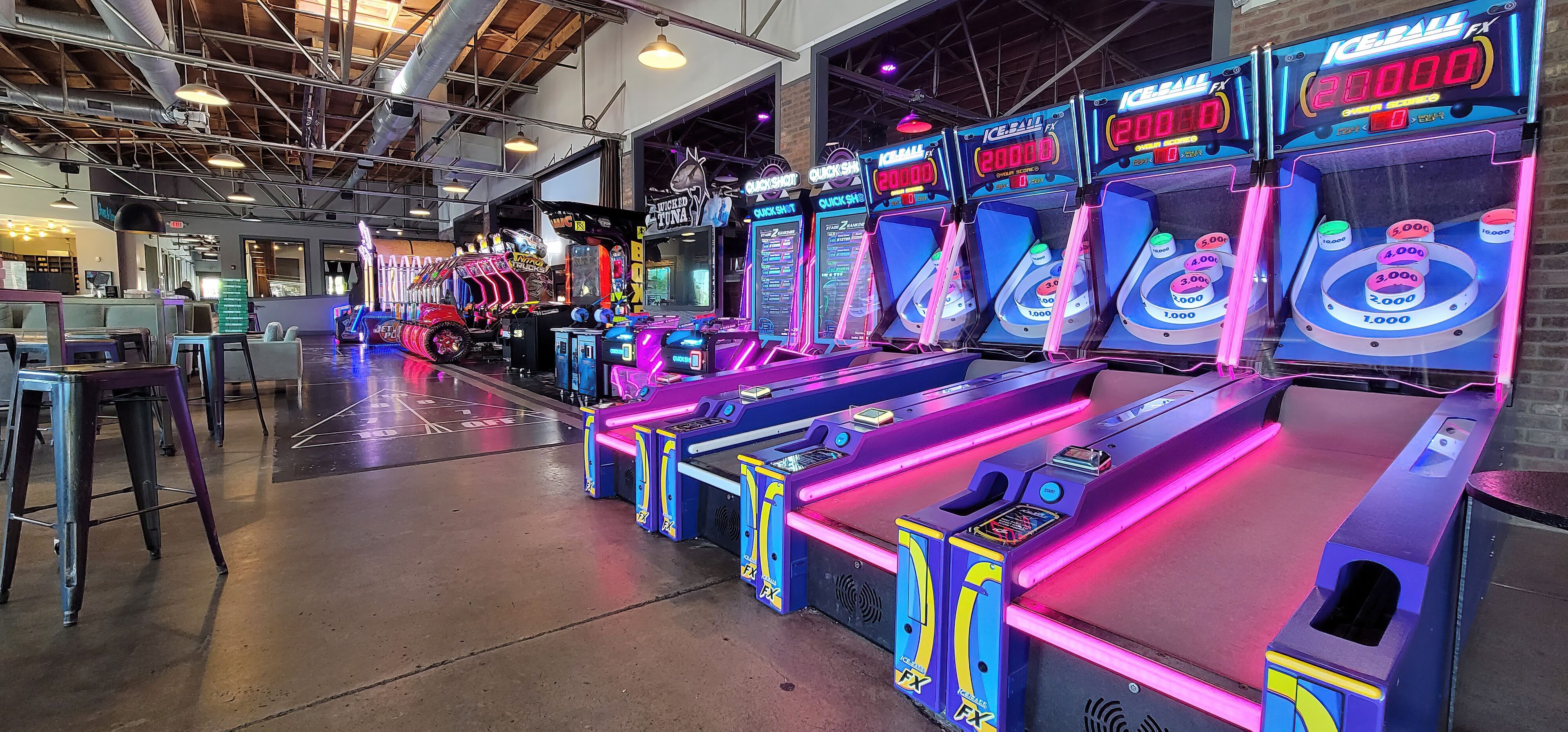 Game Room, an event space at Queen Park Social