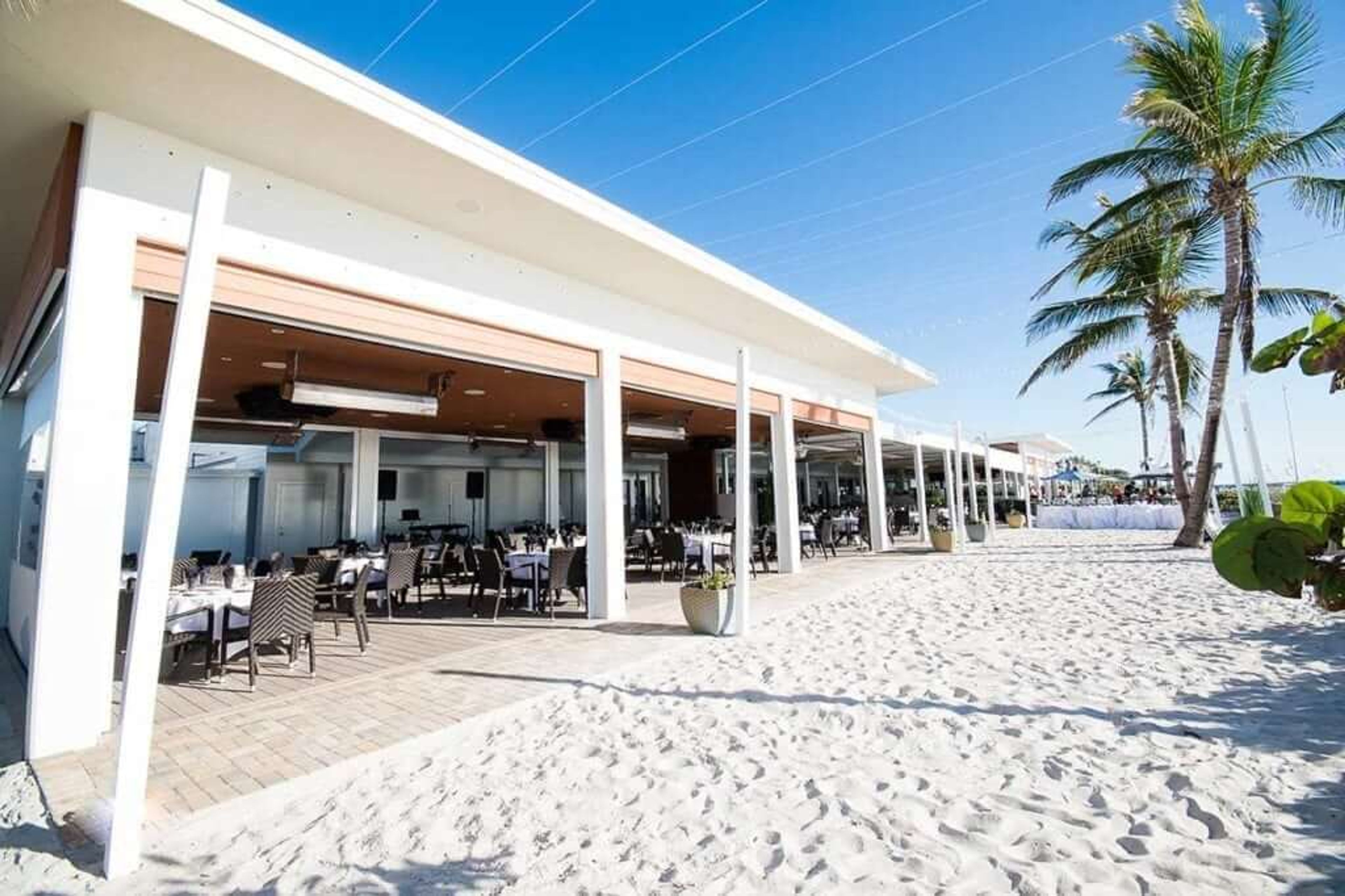 The Sunset Deck, an event space at Beach House Waterfront Restaurant