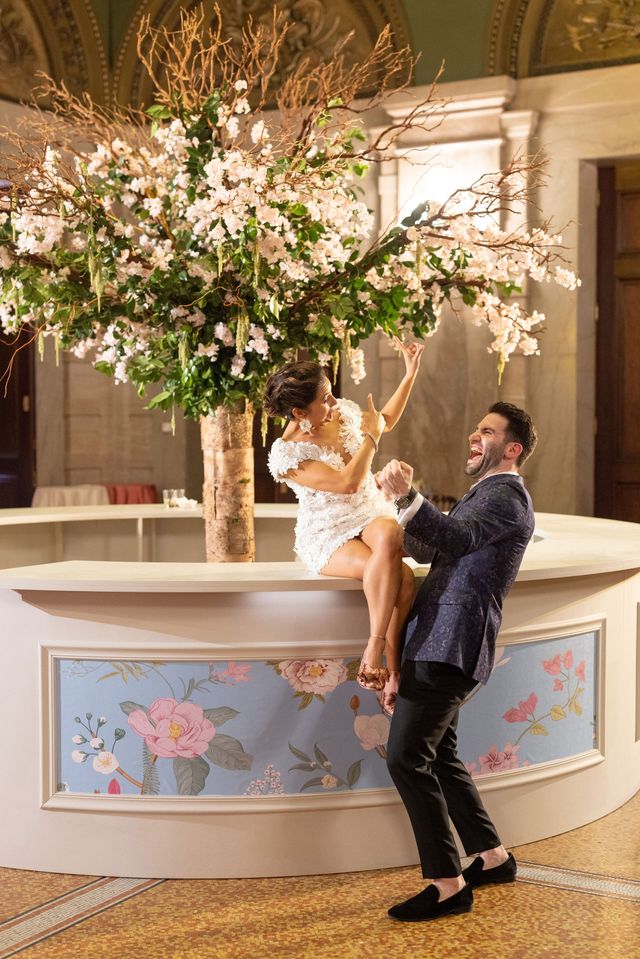 Featured photo from (Our Own) Christine & Brent's Chicago Cultural Center Wedding Celebration