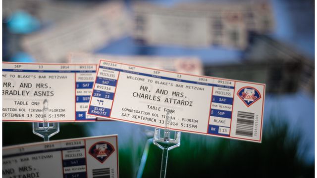 Featured photo from Baseball Theme Bar Mitzvah