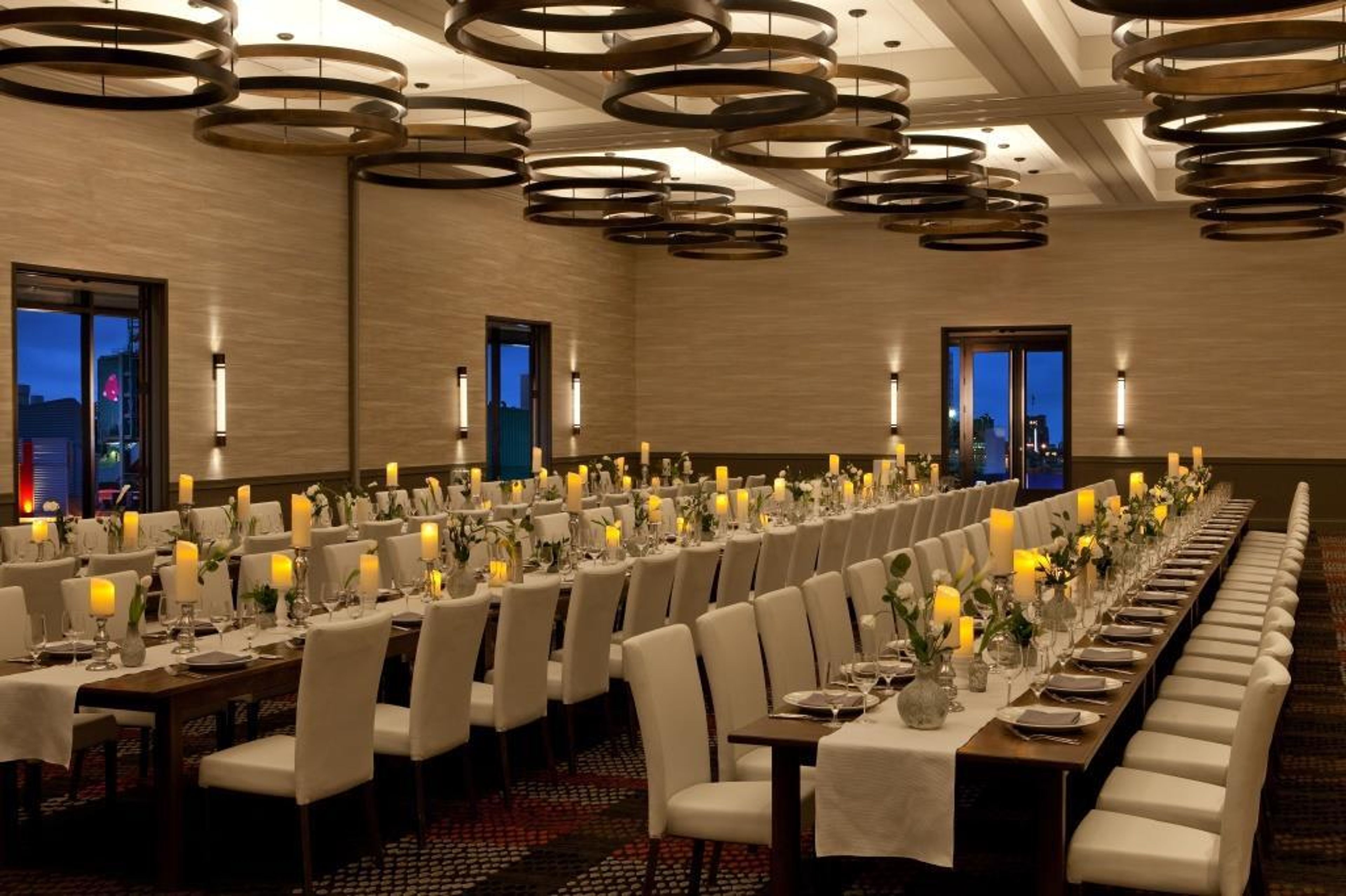 Fenway Ballroom, an event space at Hotel Commonwealth Boston