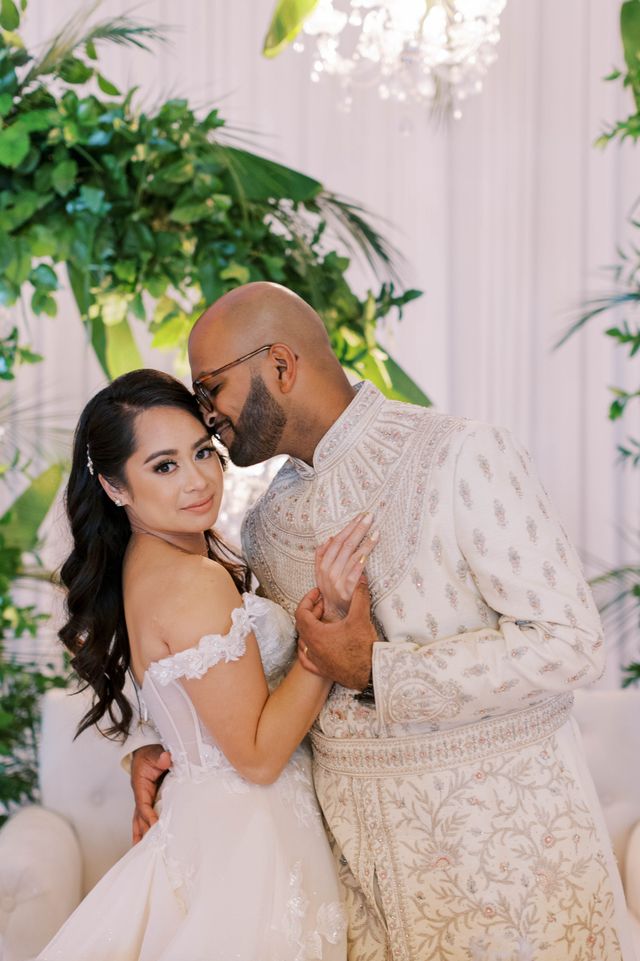 Featured photo from Filipino -Indian Tropical Glam Wedding