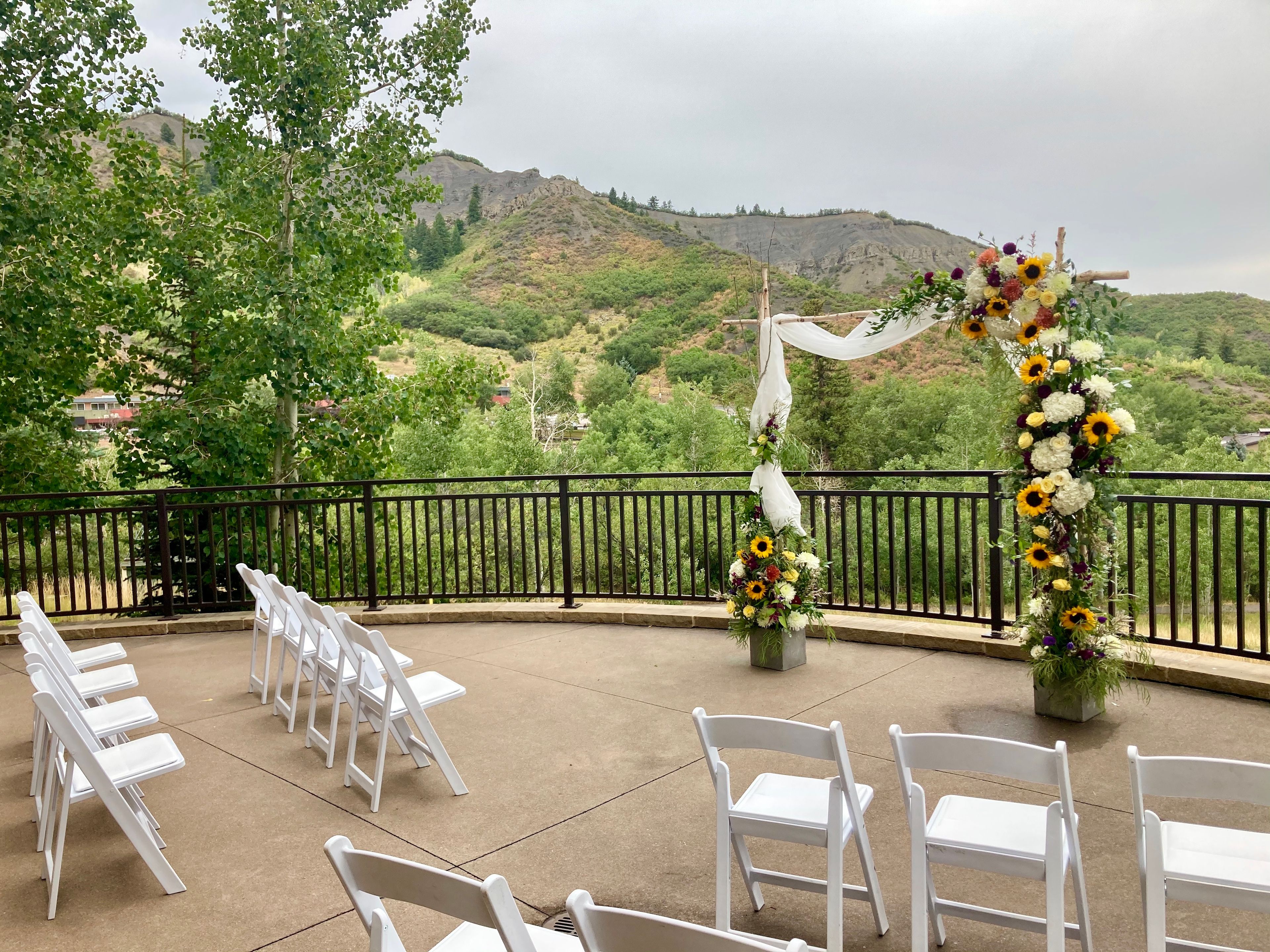 Ballroom Terrace, an event space at Viceroy Snowmass
