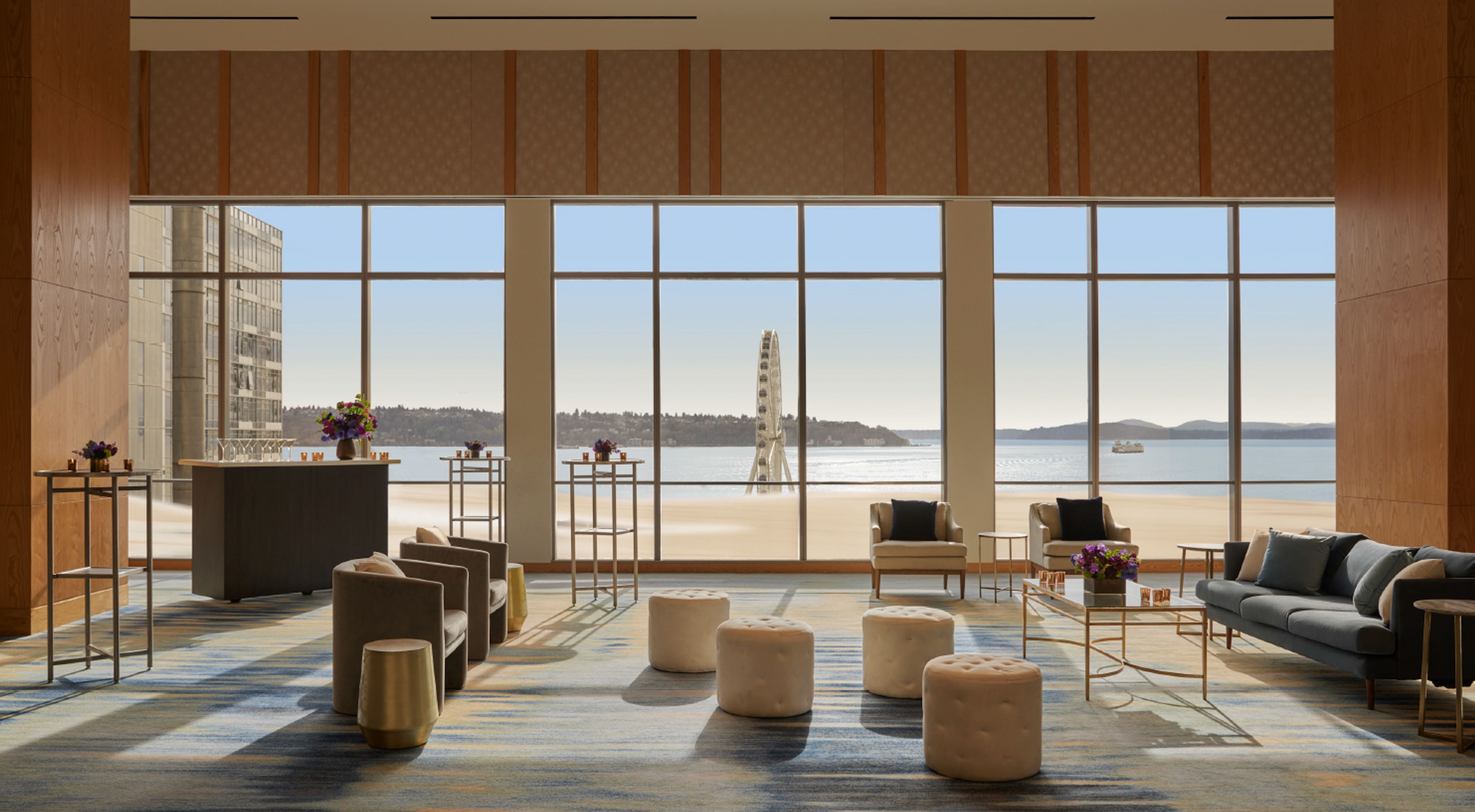 Ballroom, an event space at Four Seasons Hotel Seattle