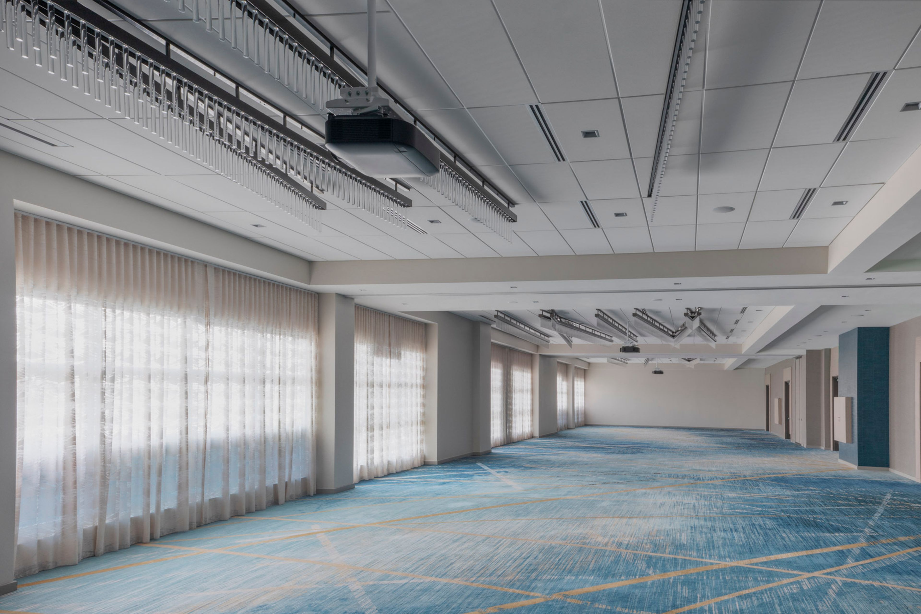 Seabreeze Ballroom, an event space at Marriott Fort Lauderdale Airport