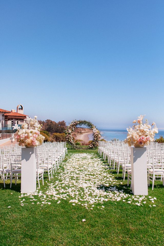 Featured photo from Modern Floral-filled Wedding at The Ritz-Carlton Bacara, Santa Barbara in Santa Barbara, California
