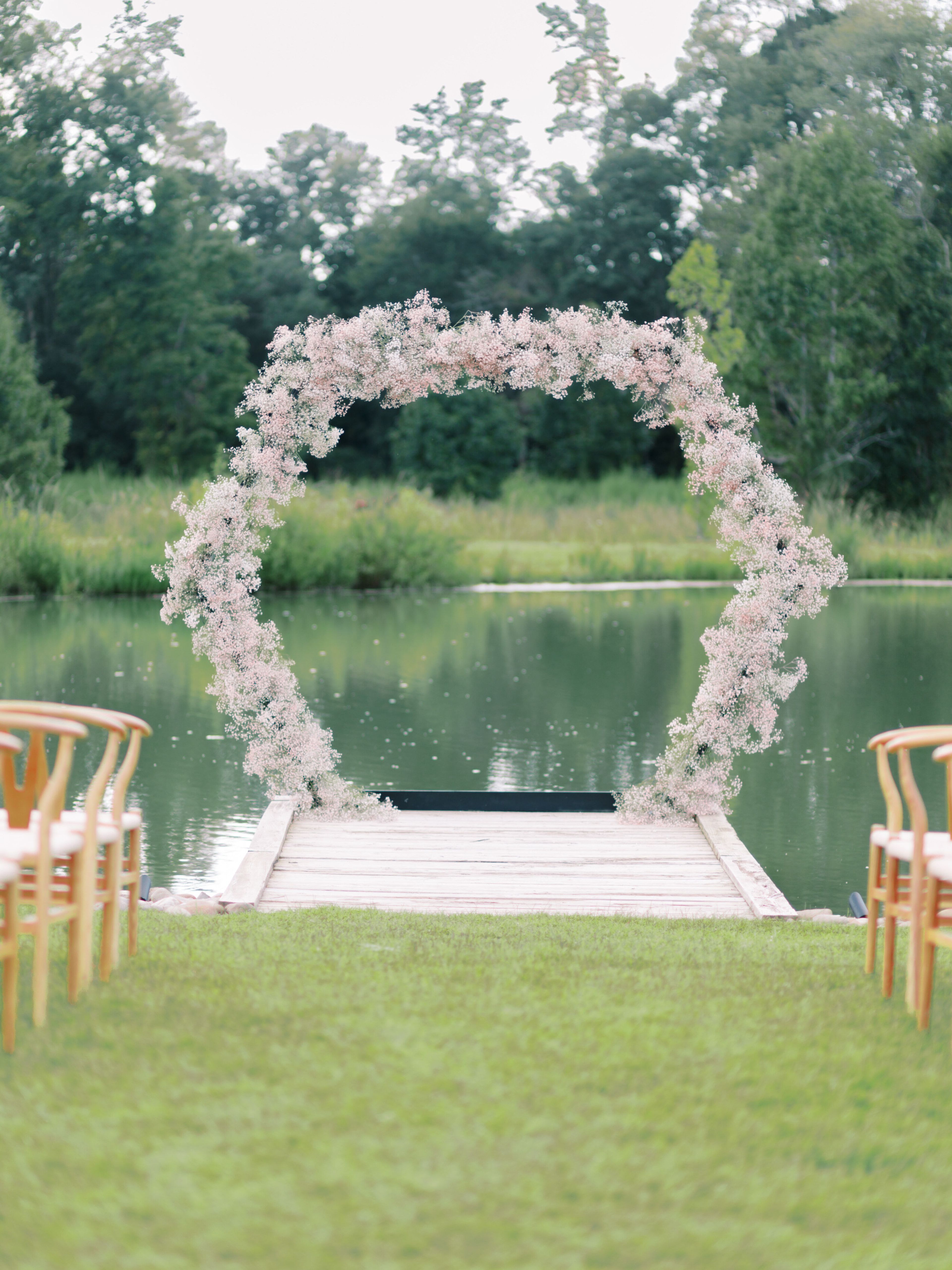 The Hexagon, an event space at The Venue at White Oaks Farm