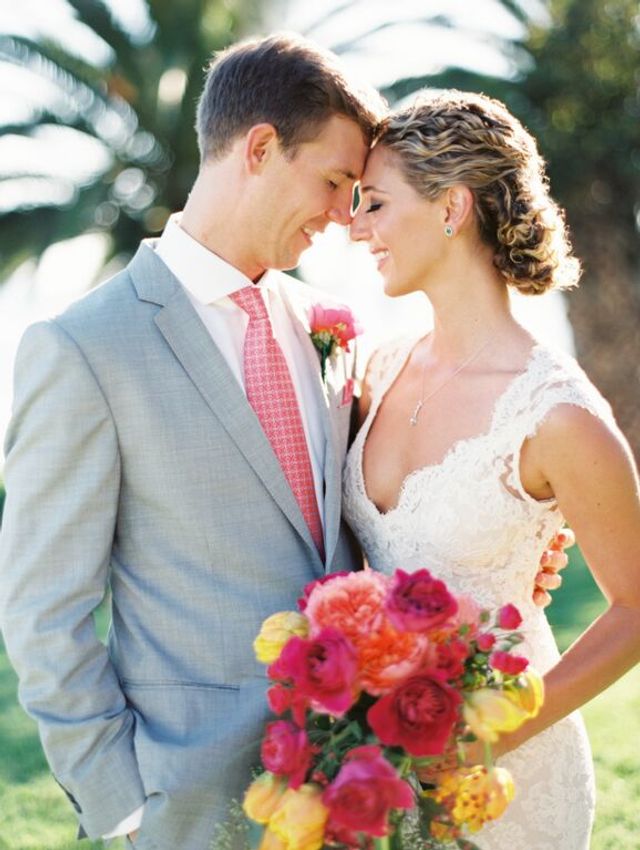 Featured photo from Pink and yellow Tropical Wedding at Bel-Air Bay Club in Los Angeles, CA