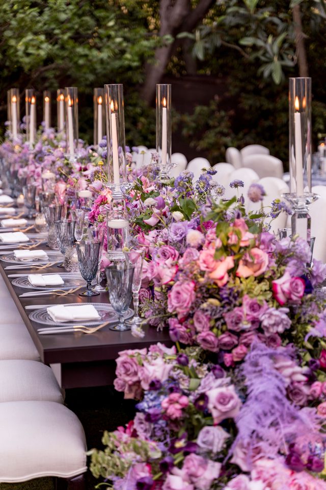 Featured photo from Romantic Mauve Inspired Private Bash in Los Angeles, California