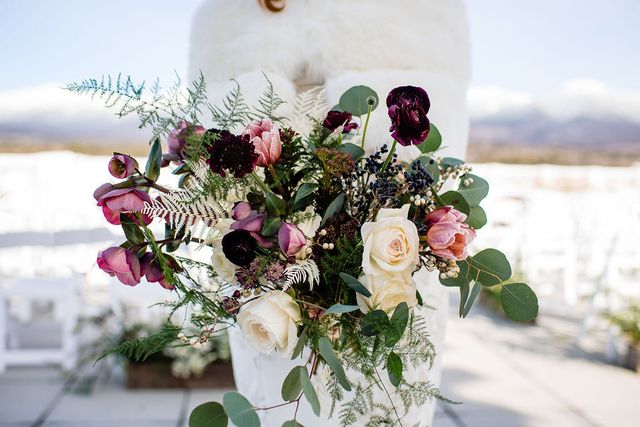 Featured photo from Winter Woodland Wedding at the Omni Mt. Washington Resort in Bretton Woods, New Hampshire