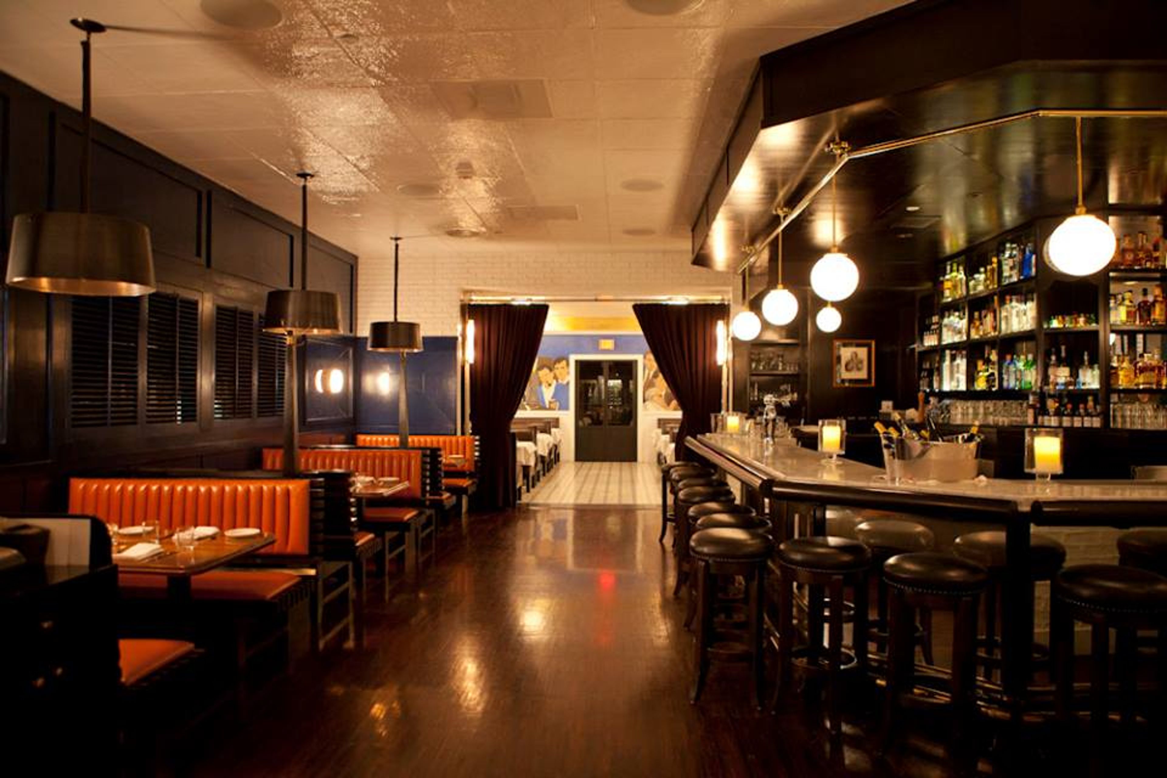 Caulfield’s Bar and Dining Room, an event space at SIXTY Beverly Hills