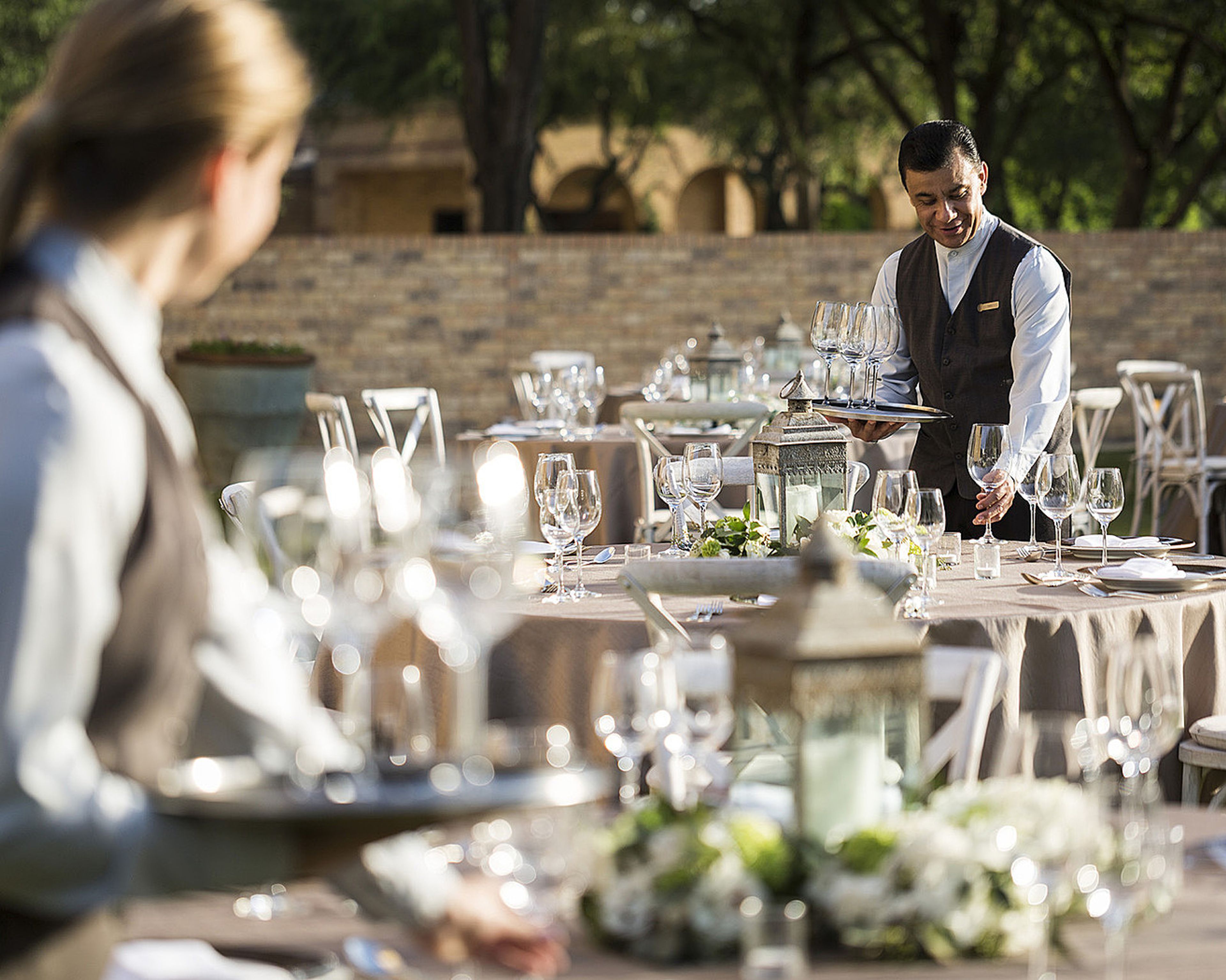 The Terrace, an event space at The Ritz-Carlton Dallas, Las Colinas