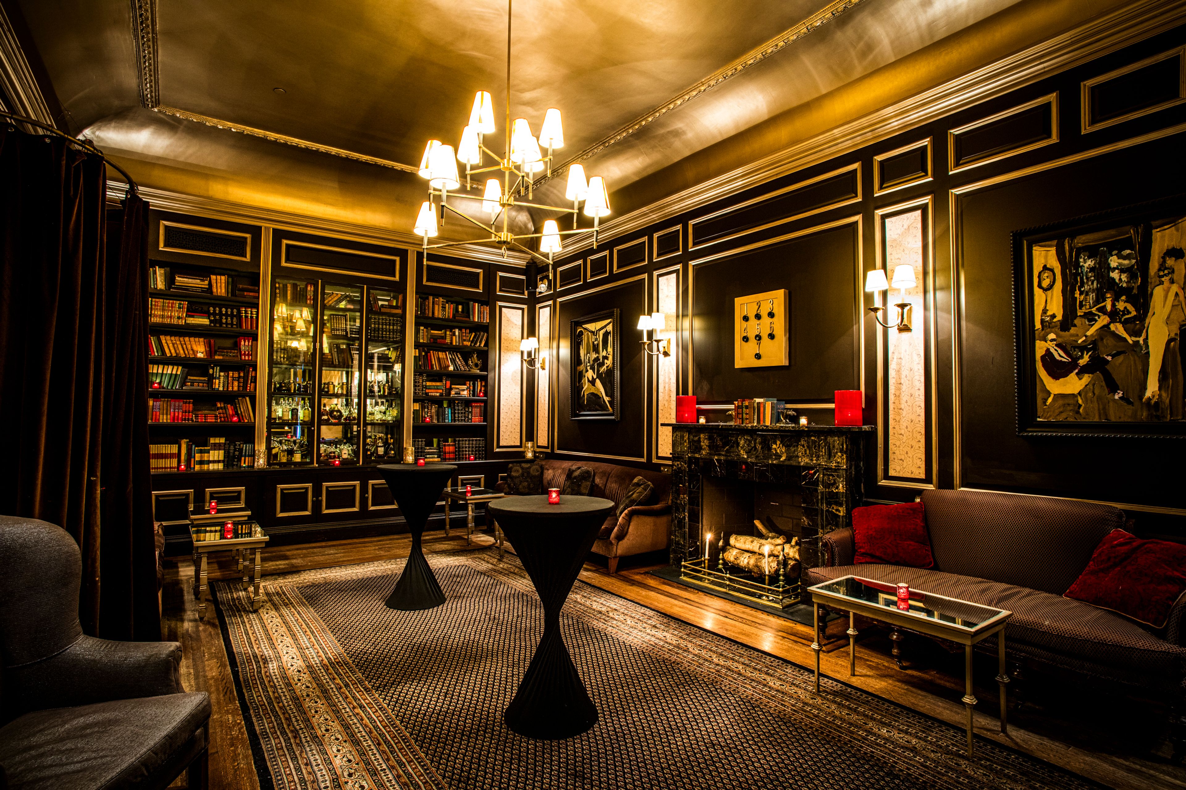 The Library, an event space at Raines Law Room at the William