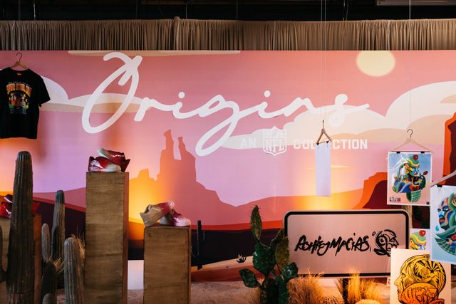Featured photo from NFL Origins Desert Themed Pop-Up Shop