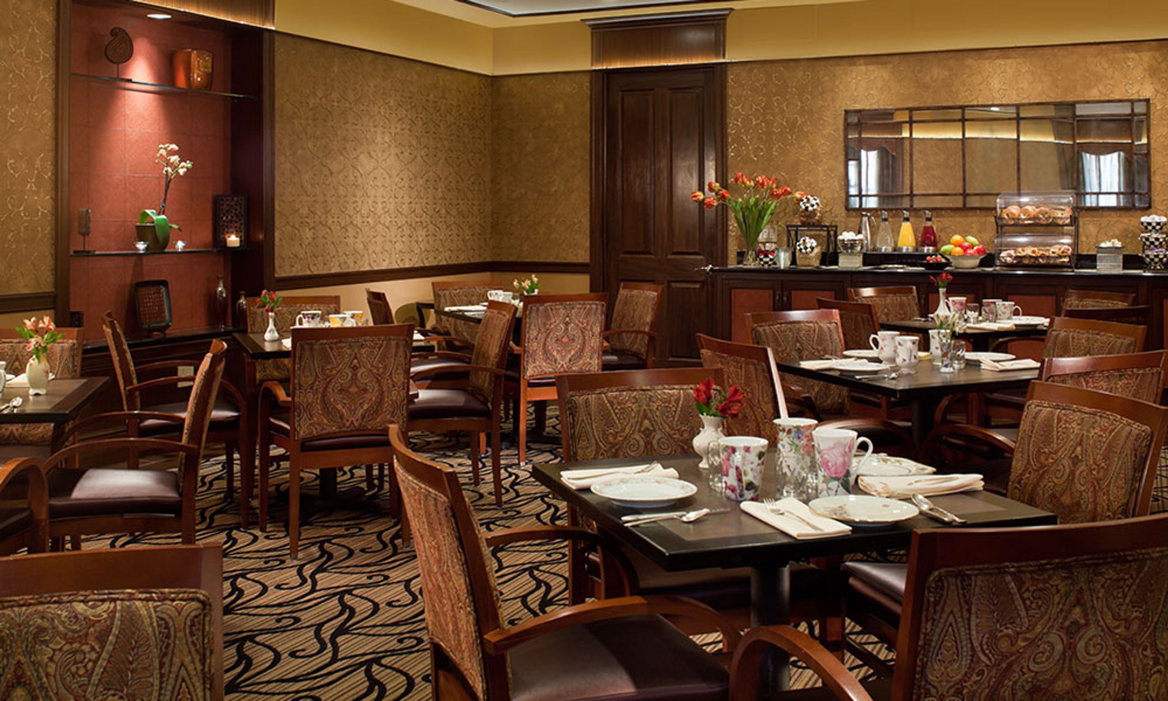 Bombay Room, an event space at Chestnut Hill Hotel