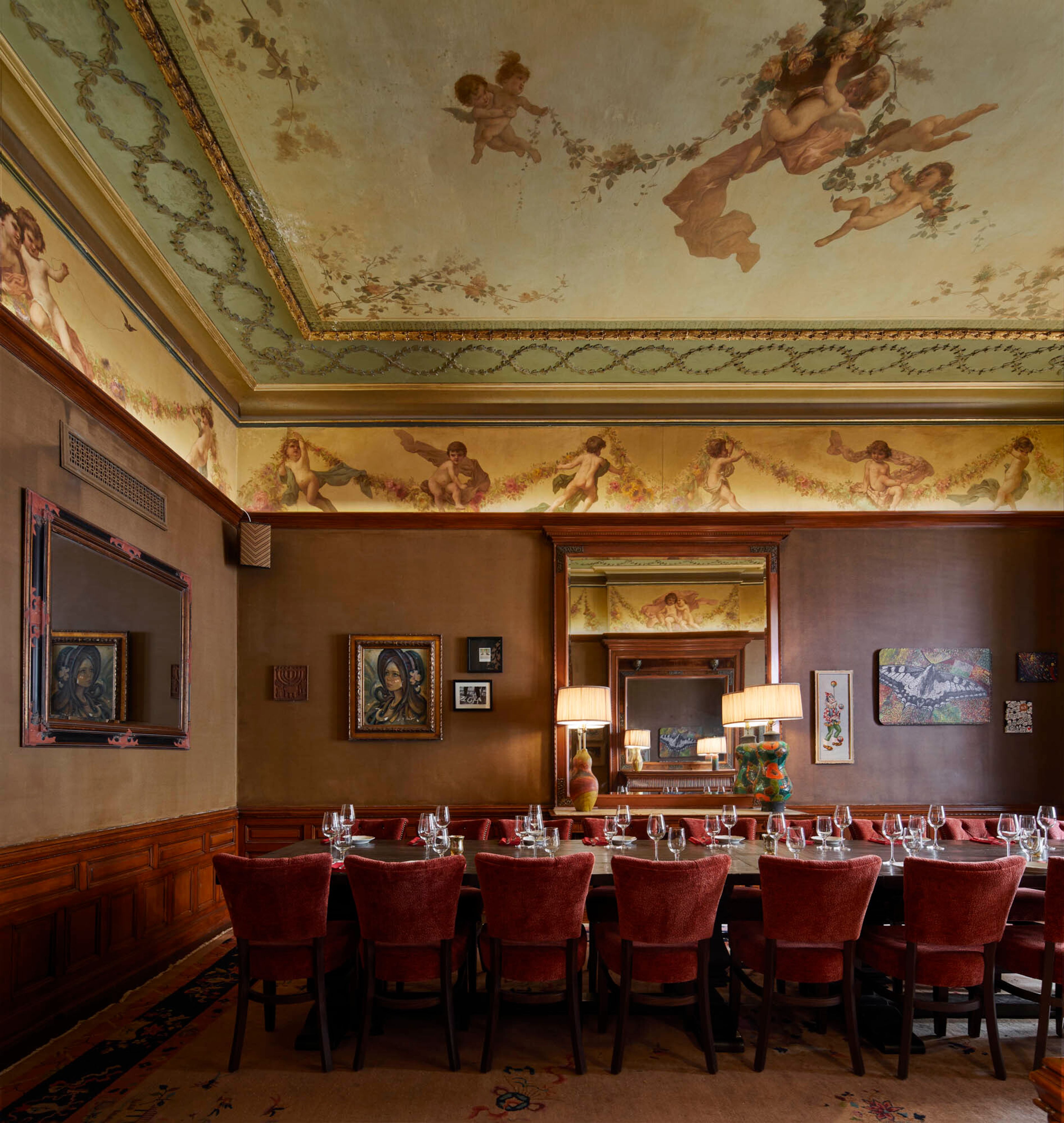 Tea Room, an event space at Hotel Chelsea