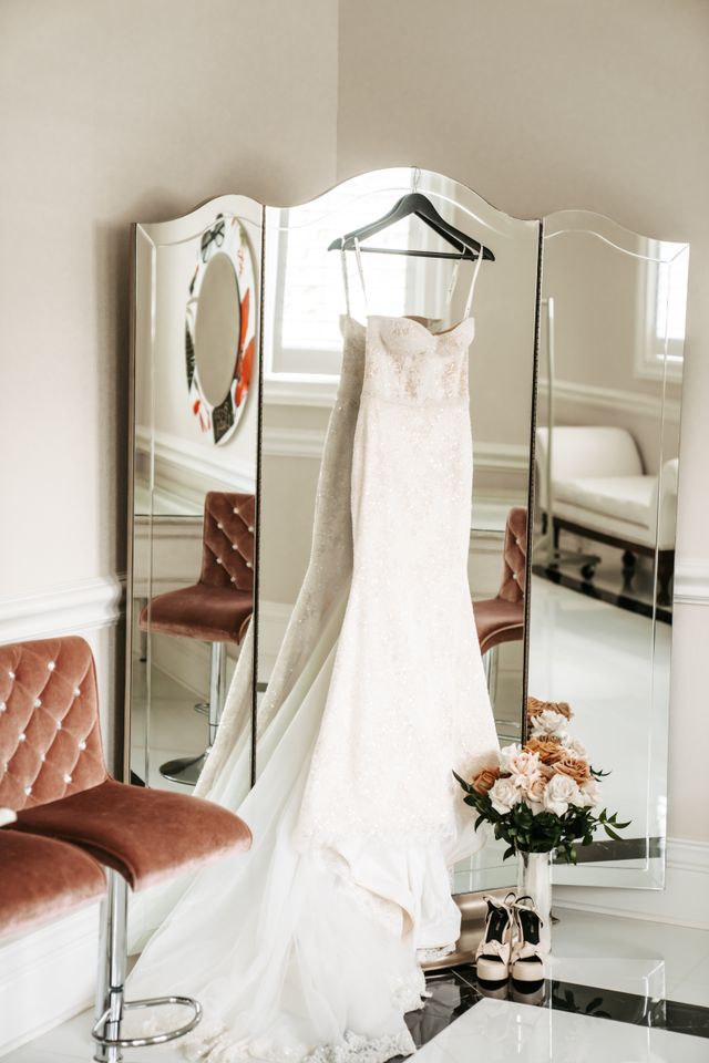 Featured photo from Maria and Chad's Charming Black and White Wedding