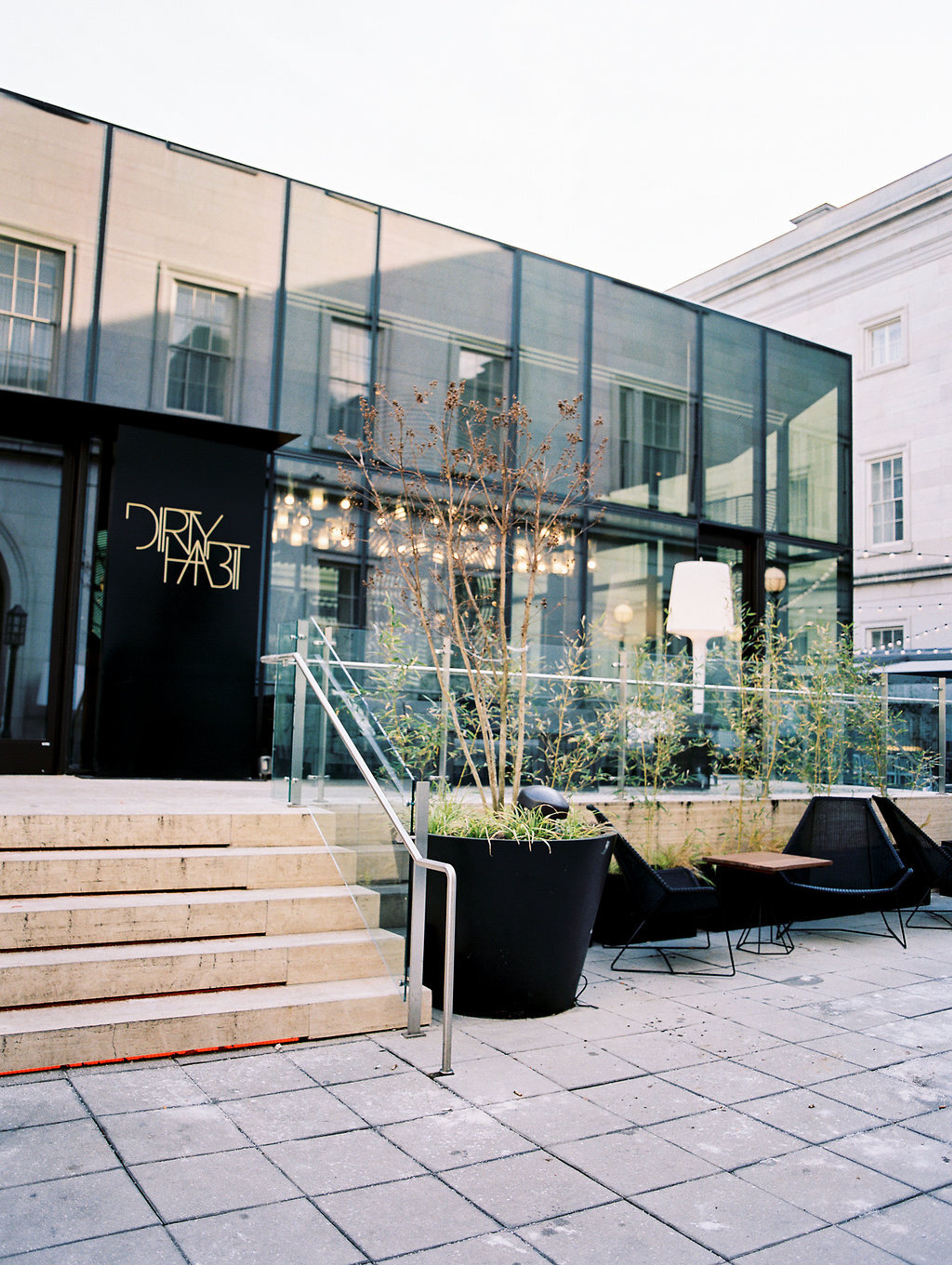 The Glass House, an event space at DIRTY HABIT DC
