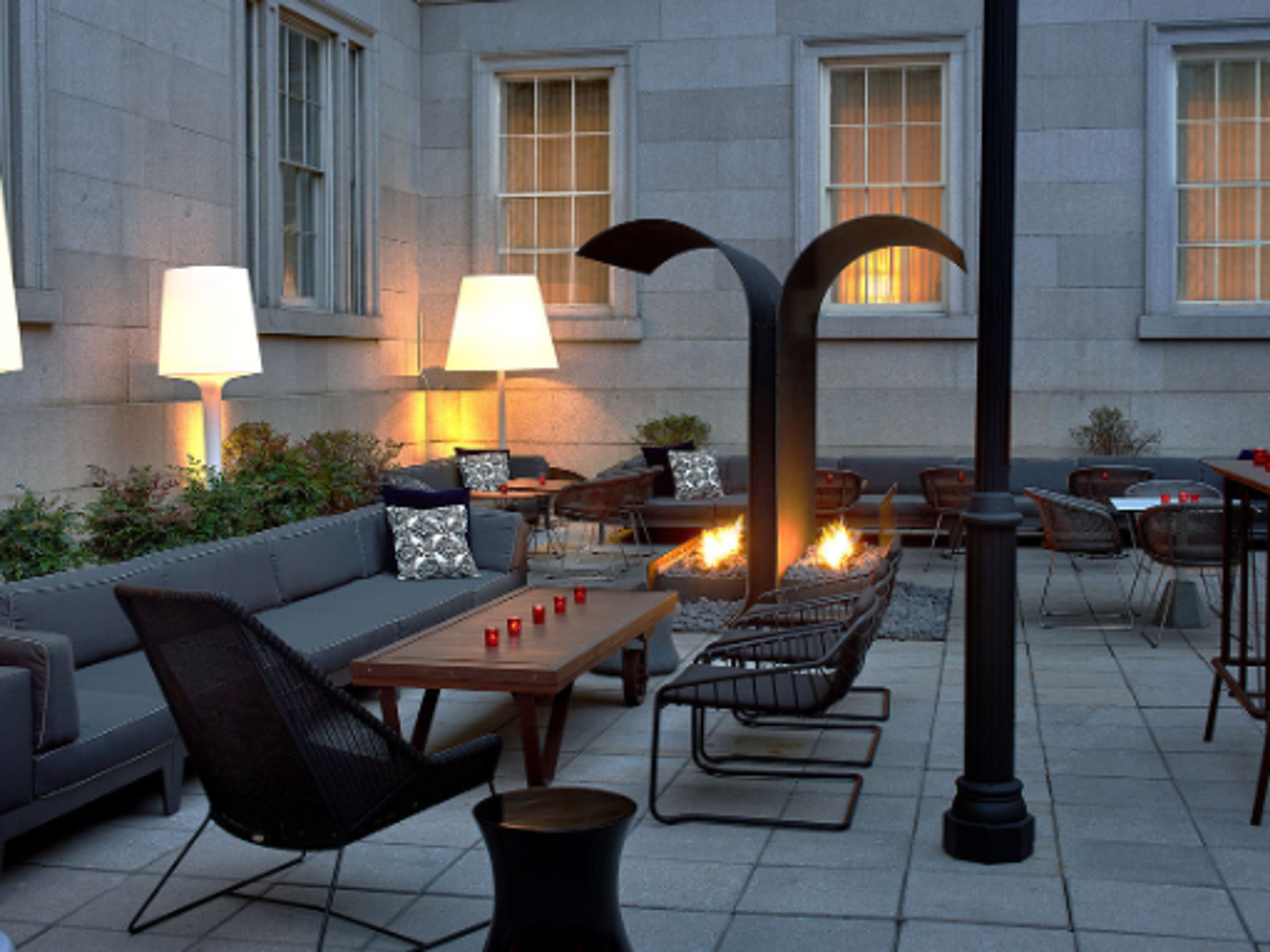 Courtyard (multiple sections), an event space at DIRTY HABIT DC