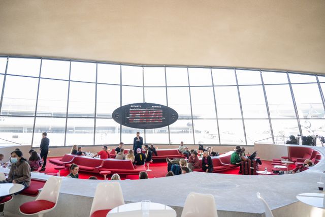 Featured photo from 60's Style Psychedelic Bar Mitzvah at TWA Hotel in New York, New York