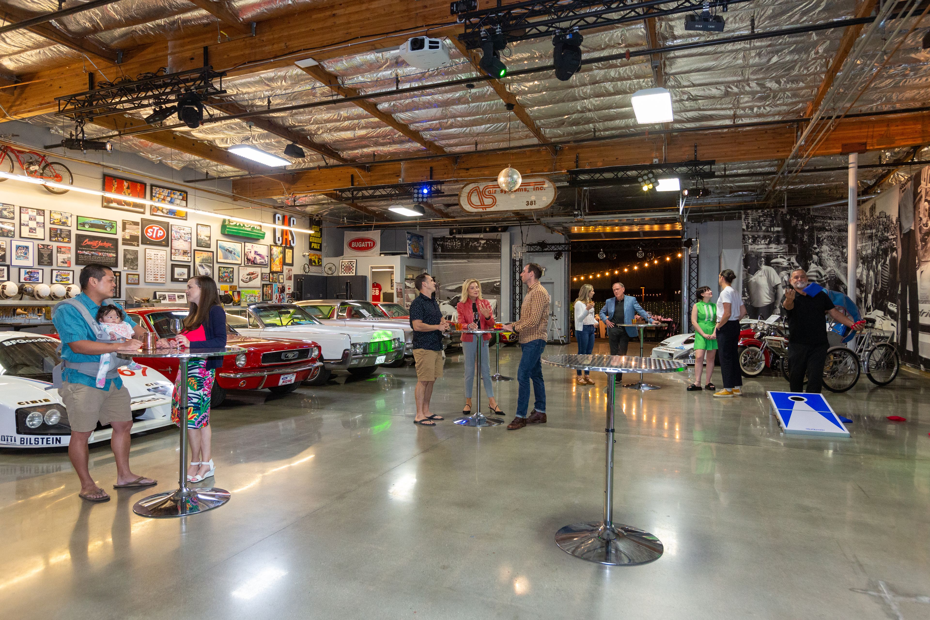 Parkade, Museum, and Patio, an event space at Club Auto Sport